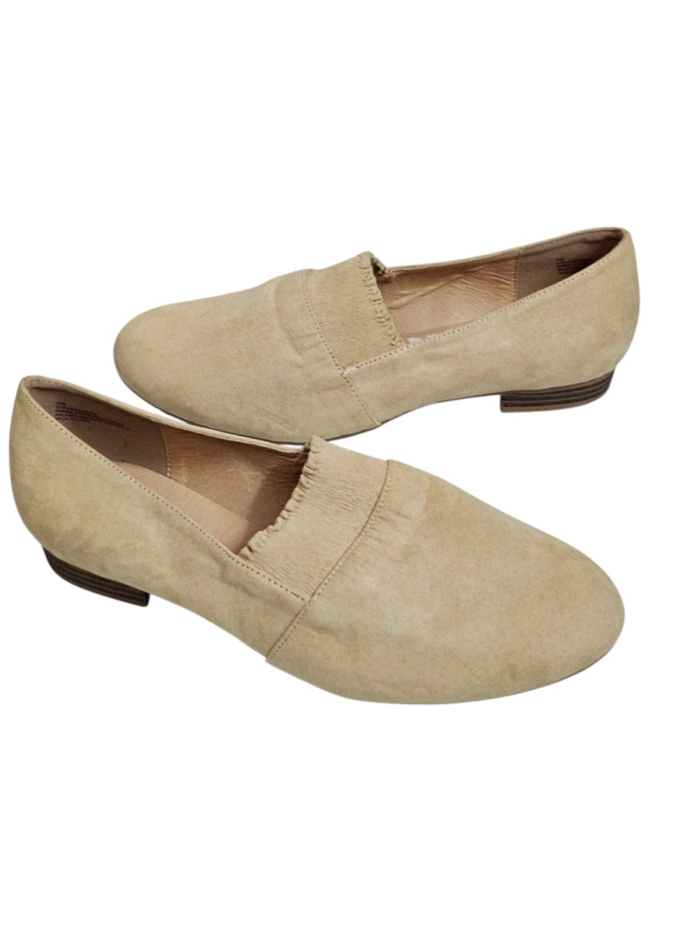 Cloudwalkers by Avenue Sheila Beige Flats Women’s 10W Wide NWOB